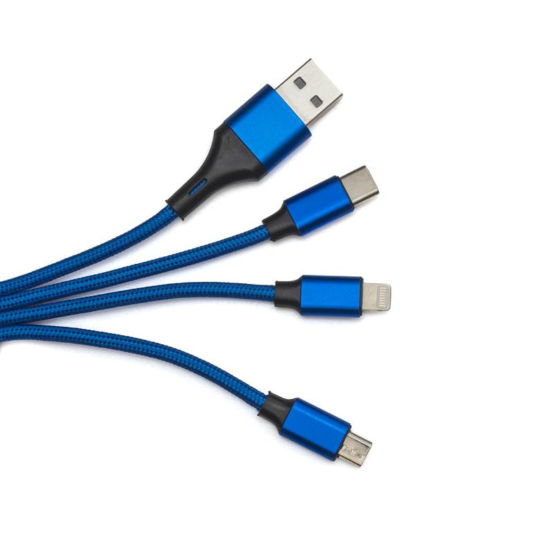 Charging cable 3 in 1 with LED pendant - Image 2