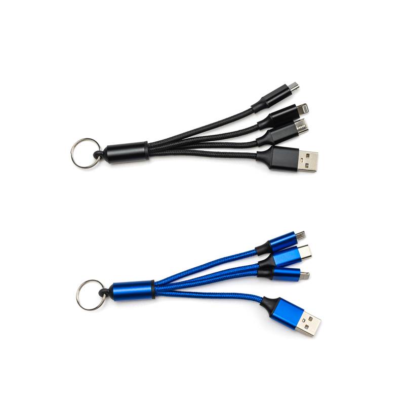 Small charging cable 3 in 1 - round